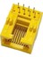 8P8C Plastik Sarı RJ45 Soket Ethernet Bağlantı Soketi 8 Pin Pcb 1