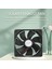 20W Güneş Egzoz Fanı Hava Exprector 6 Inç Mini Ventilatör Köpek Tavuk Evi Serası Rv Için Powered Fan Rv (Yurt Dışından) 2