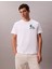 Erkek Beyaz Grafikli Tişört 1