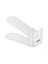 Ayakkabı Yuvaları Organizatör, Ayarlanabilir Seviye Ayakkabı Rafı, Ayak Çiftleri Için Alan Kurtarıcı Istifleyiciler (Clear, 3 Paket) A A (Yurt Dışından) 1