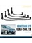 Ford Focus 1.6 Tı 1.6 Için 4 Adet Ateşleme Bujisi Teli Ht Kablo Bobini Seti (Yurt Dışından) 5