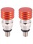 Ktm 85 125 144 Turuncu Motocross M4X7MM Çatal Hava Tahliye Valfleri (Yurt Dışından) 4