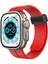 Apple Watch 38MM KR412 Elegance Stylısh Kordon - Kırmızı 1