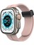 Apple Watch 38MM KR412 Elegance Stylısh Kordon - Pudra 1