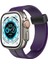Apple Watch 38MM KR412 Elegance Stylısh Kordon - Derin Mor 1