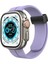 Apple Watch 38MM KR412 Elegance Stylısh Kordon - Lila 1