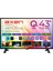 AX43QMN540SC-S 43'' 109 Ekran Uydu Alıcılı Full HD QLED webOS TV 1