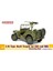 75052 1/6 Ölçek Abd 1/4 Ton 4x4 Jeep (With M2 .50-Cal Machine Gun) Plastik Model Kiti 4