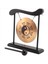 Masaüstü Gong - Feng Shui Pirinç Gong Stand ve Mallet, Hassas Çin Ev Dekoru, Sekiz Diyagramlı Masaüstü Süslemesi (Yurt Dışından) 3