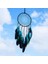 1pcs Dreamcatcher Tüylü Mavi Ağaç, El Yapımı Kızılderililer Duvar Asma Deco Için Geleneksel Dairesel Ağ (Yurt Dışından) 5