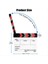 Clapperboard Akrilik Film Action Clap-Stick Director Film Clapboard, Film, Tv ve Video Productions Black Için Ideal (Yurt Dışından) 2