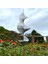 Açık Havada Asılı Dekoratif Spiral Metal Rüzgar Zil, 3D Spiral Rüzgar Zil Bahçesi Arka Bahçe Asılı Dekorasyon (Yurt Dışından) 5