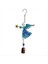 Metal Angel Rüzgar Zil Asma Dekorasyon Süsleme Çanları Kanat Melek Bell Dekoratif Asma Çan Mavi (Yurt Dışından) 1