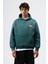 Oversize Baskılı Kapüşonlu Sweatshirt Nefti 4