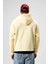 Oversize Fermuarlı Kapüşonlu Sweatshirt Sarı 4