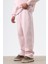 Yıkamalı Baggy Eşofman Alt Pembe 3