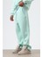 Yıkamalı Baggy Eşofman Alt Mint 3