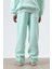 Yıkamalı Baggy Eşofman Alt Mint 5