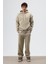 Yıkamalı Baggy Eşofman Alt Haki 1