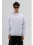 Basic Bisiklet Yaka Oversize Sweatshirt Karmelanj 3
