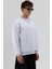 Basic Bisiklet Yaka Oversize Sweatshirt Karmelanj 4
