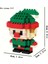 Noel Elf Nano Blok Yapı Seti (161 Parça) | Koleksiyonluk Yılbaşı Figürü 3