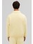 Oversize Fermuarlı Dik Yaka Sweatshirt Sarı 4