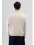 Basic Fermuarlı Dik Yaka Sweatshirt Taş 5