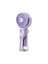 F4 Elde Taşınan Fan Humiding Fan Fan Asılı Boyun Fanı Katlanır Mini Handheld Fan, Mor (Yurt Dışından) 1