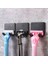 10PCS Yok Tutucu Yok Tutucu Yapıştırıcı Tıraş Araçları Depolama Hook Banyo Su Geçirmez Duvar Hook Banyo Raf Tutucu (Yurt Dışından) 2