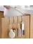 4pcs Çift Kanca Kapı Kanca Banyo Askısı Duş Havlu Şapka Organizatör Raf Şapka Kancaları Şapka Askı Askı Askıları (Yurt Dışından) 3