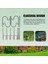 4 Adet Ayarlanabilir Çoban Dolandırıcı Kancalar, Tabanlı Festoon Direği, Ip Işıkları Için Bahçe Sınır Kancası, Çiçek Topu, Bitki (Yurt Dışından) 4