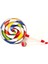 Orff Instruments 2 Pack Lollipop Davulları 6inch Dans Sahibi Perküsyon Enstrümanları El Davası Okul Öncesi Eğitim Oyuncakları (Yurt Dışından) 5