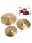 Pirinç Jazz Drum Kaza Çökme Ziller Alaşım Cymbal Hi-Hi-Davul Oyuncuları Için 12 Inç Boy Davul (Yurt Dışından) 2