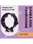 Drum Circle Çift Sıralı Çıngırak Drum Halkalar Tef Davul Tamborin Perküsyon Müzik Aletleri Siyah (Yurt Dışından) 4