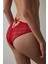 Kırmızı Bow Detailed Slip Külot 2