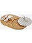 Acacia Elegance Kahverengi Ahşap Peynir Sunum Tabağı 4