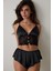 Siyah Satin Lace Cami 3