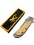 Browning Yarı Otomatik Ahşap Kabzeli Kemer Klipsli 23CM Outdoor Çakı 4