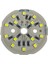 5 Volt 7 Watt Smd 2835 Ledli Hazır Projektör Ledi Beyaz Yuvarlak Pcb Avize Ledi 44MM (3 Adet) 2