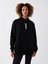 Xsıde Siyah Baskılı Oversize Kadın Kalın Hoodie 2