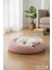 Lüks Peluş Donut Kedi Yatağı - Köpek Yatağı Minder 50x50x15 TOZ PEMBE 1