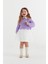 Çocuk Crop Triko Lila 3