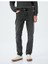 Slim Fit Jean Pantolon Erkekler İçin Beş Cepli Siyah Denim 32 Beden Kış Sezonu 15