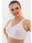 Pamuklu Yarım Atlet Sütyen Kadınlar İçin Dantel Detaylı Konfor 6010 7
