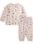 Desenli Mevsimlik Pijama Takım 1-7 Yaş Çiftlik Desen 2