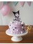 Sevimli Kuromi "happy Birthday" Pasta Süsü - Kişiye Özel Parti Detayı 2