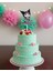 Sevimli Kuromi "happy Birthday" Pasta Süsü - Kişiye Özel Parti Detayı 3