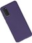 Samsung Galaxy S20 Kılıf Nano Içi Kadife Silikon - Mor 2