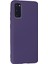 Samsung Galaxy S20 Kılıf Nano Içi Kadife Silikon - Mor 3